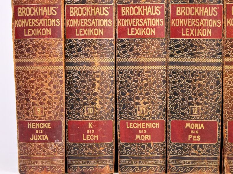 Brockhaus Konversations Lexikon - 1908 (16 delen)
